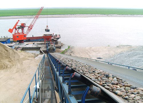 نوار نقاله سنگدانه